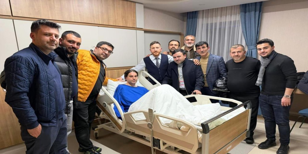 Erzurumspor'da Orbanic'e moral ziyareti, Yakup Kırtay'a 100. maç tebriği