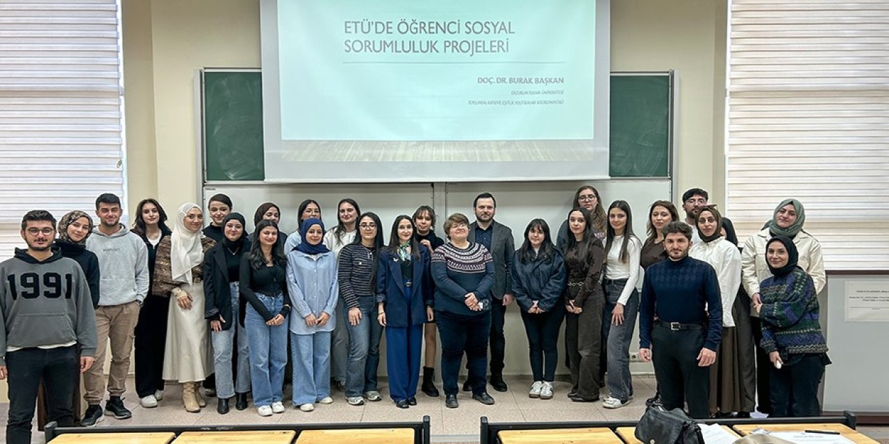 ETÜ'de üçüncü sosyal sorumluluk okulu tamamlandı