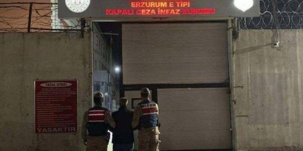 15 Yıl Hapis Cezası Bulunan Hükümlü Erzurum’da Yakalandı