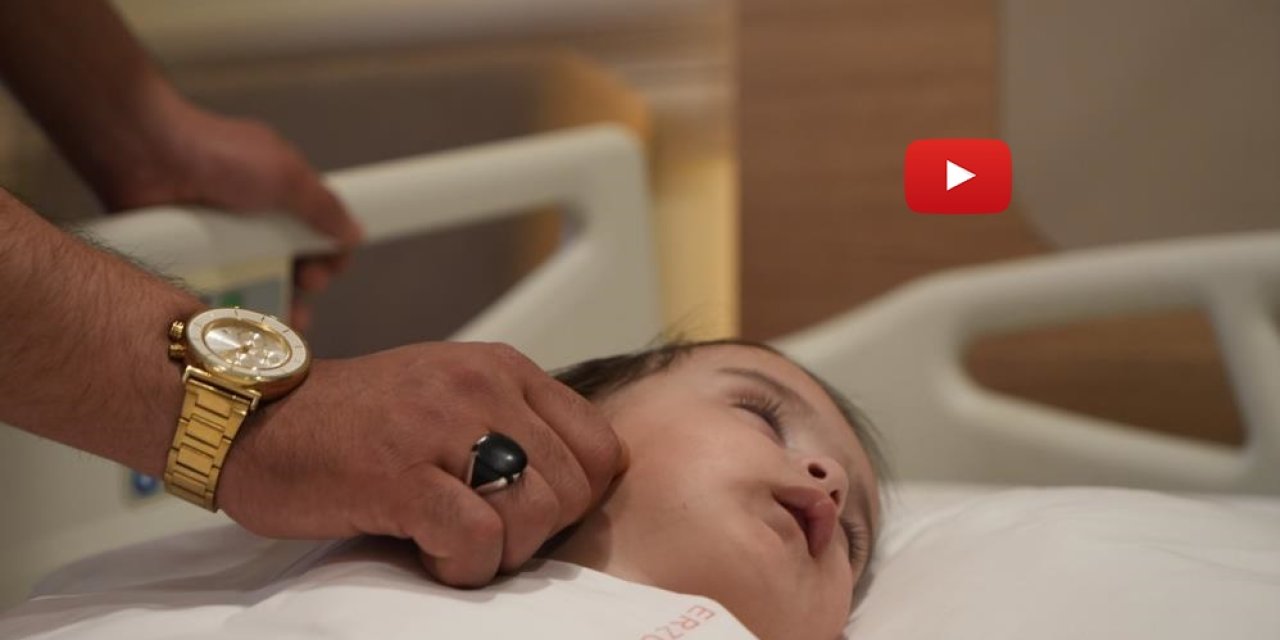 Erzurum Şehir Hastanesi'nde bir ilk: Kumsal bebek şifa buldu