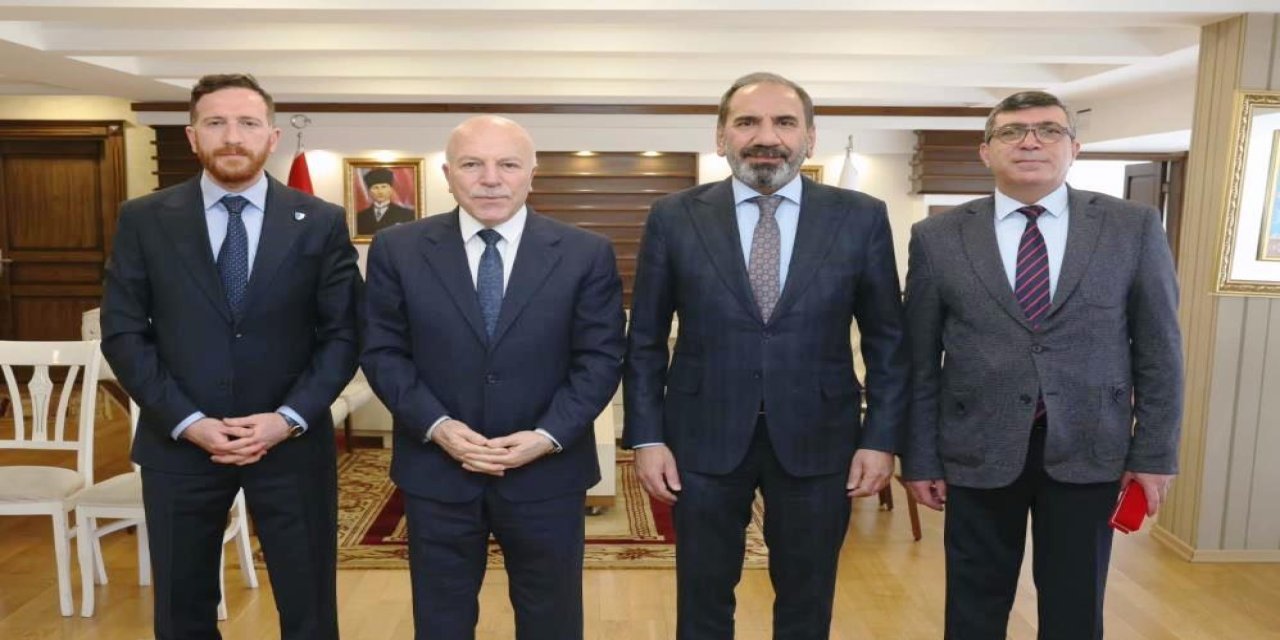 TFF Başkan Vekili Otyakmaz'dan Başkan Mehmet Sekmen'e ziyaret