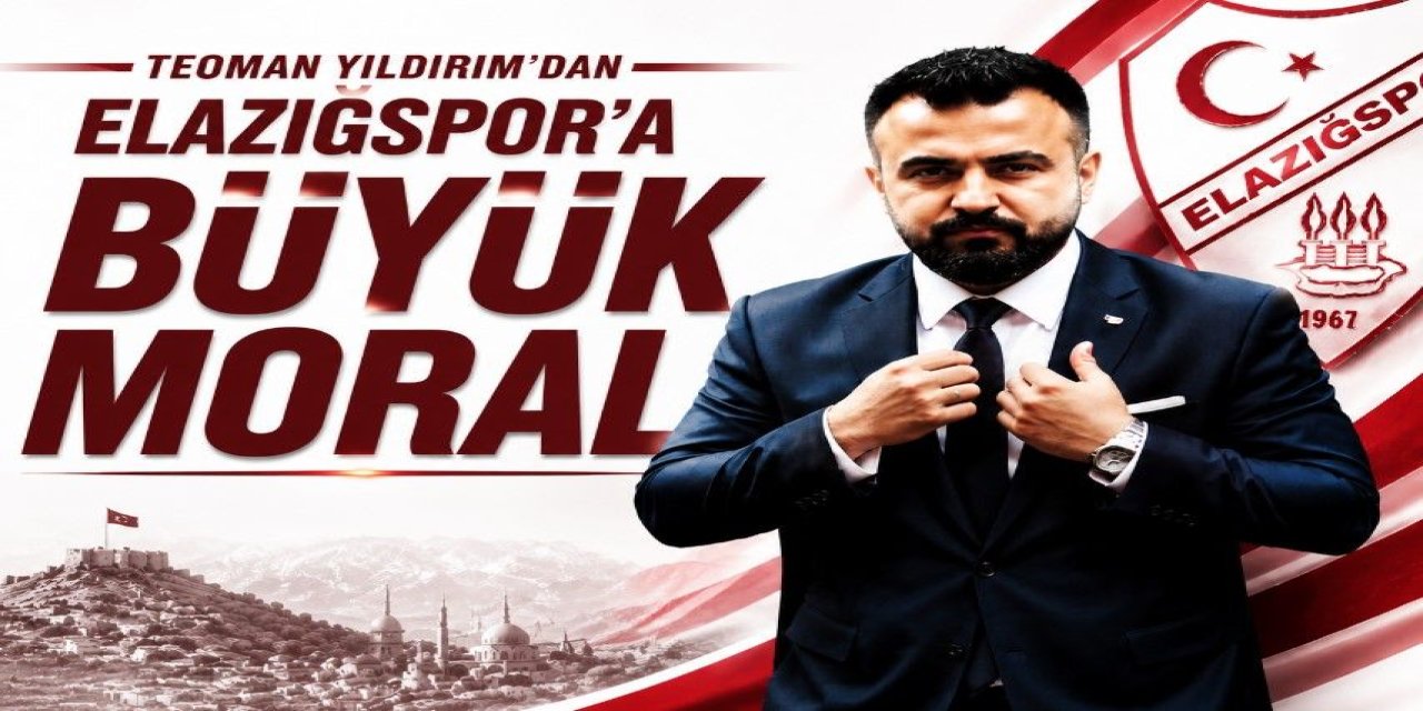 Teoman Yıldırım’dan Elazığspor’a Şampiyonluk Öncesi Büyük Katkı ve Moral Desteği