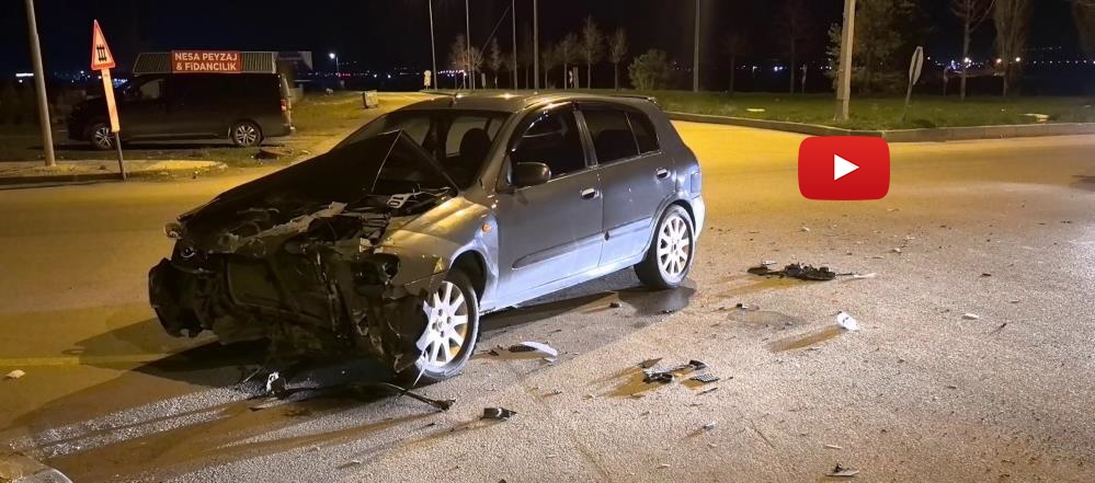 Erzurum’da trafik kazası: 2 yaralı