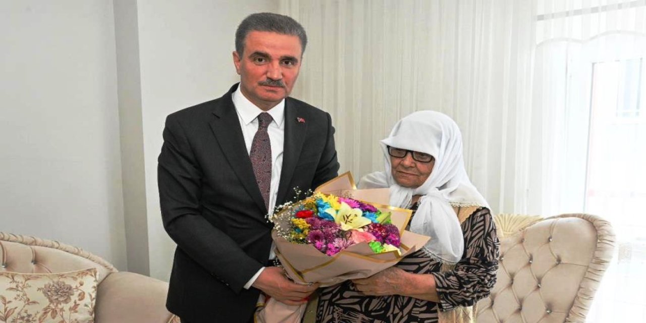 Şehit annesine vefa ziyareti