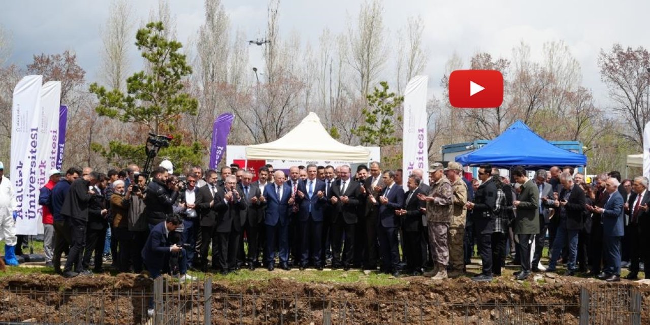 Erzurum'da Milli Teknoloji Atölyesi'nin temeli atıldı