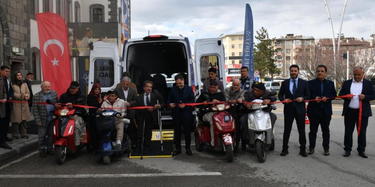 Yakutiye Belediyesi’nden engelli vatandaşlara ulaşım desteği