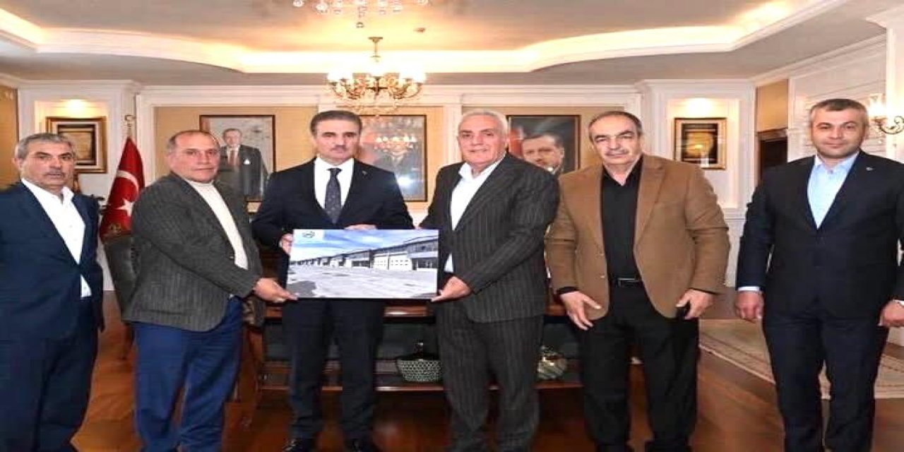 Akdağ Sanayi Yapı Kooperatifi’nden Vali Aydın Baruş’a Ziyaret