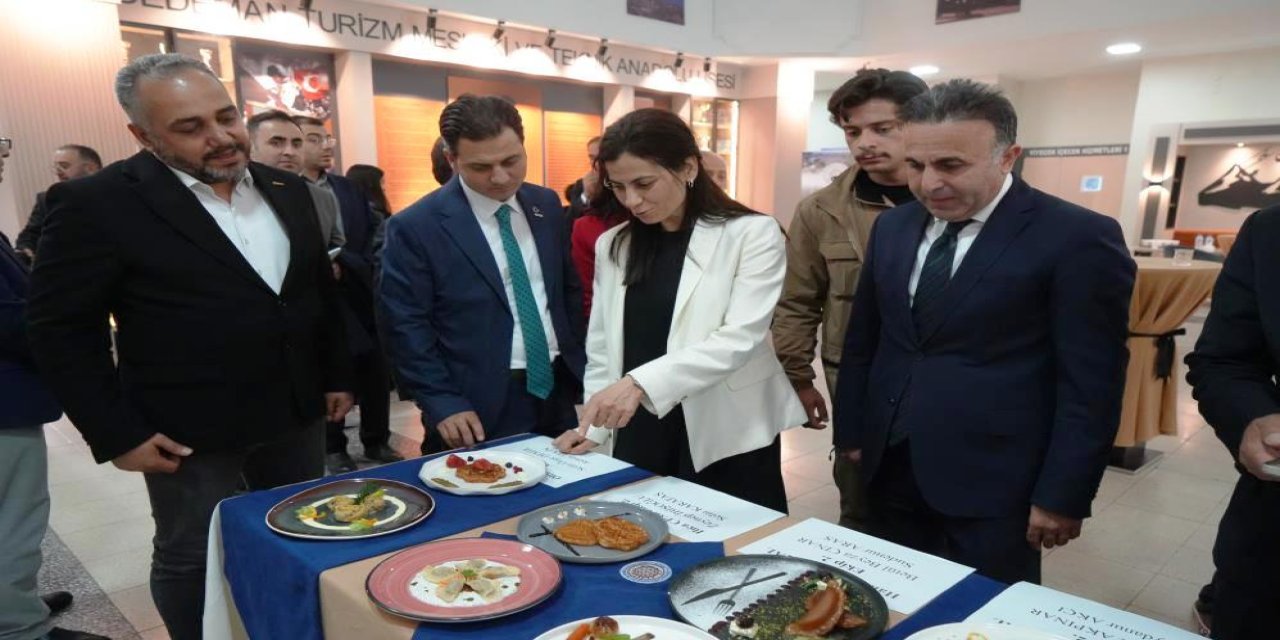 Erzurum'da "Liseler Arası Türk Mutfağı Yarışması" düzenlendi