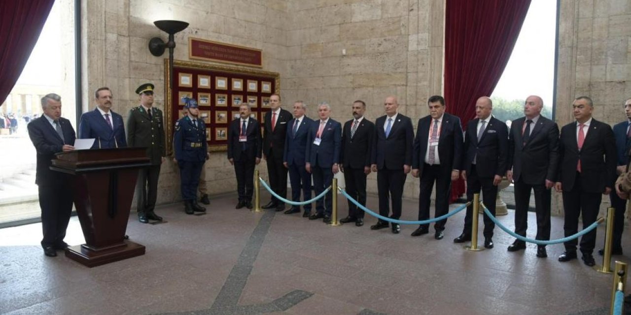 ETSETSO heyeti TOBB 82. genel kuruluna katıldıO heyeti TOBB 82. genel kuruluna katıldı