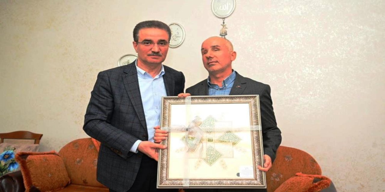 Kahraman gazilere bayram ziyareti