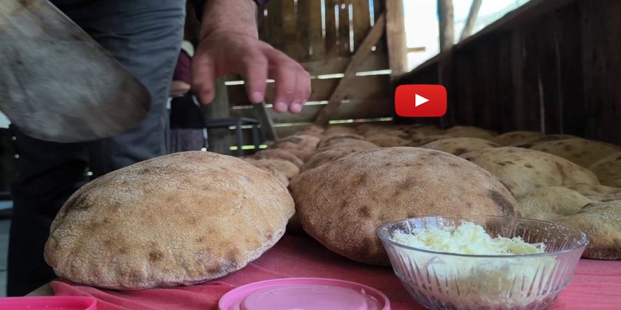Uzundere'de doğal ekmek mesaisi: Taleplere yetişemiyorlar