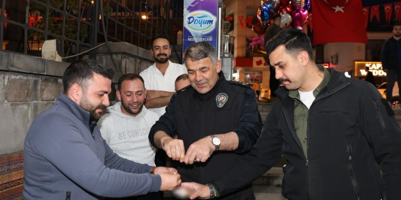 Erzurum’da Emniyet Müdürü tavsiye etti, vatandaş sigarayı bıraktı