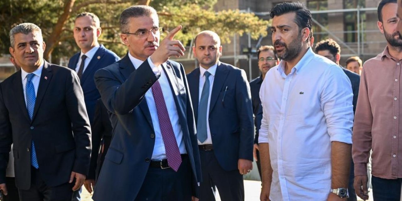 Gastronomi Lisesi inşaat çalışmalarına inceleme