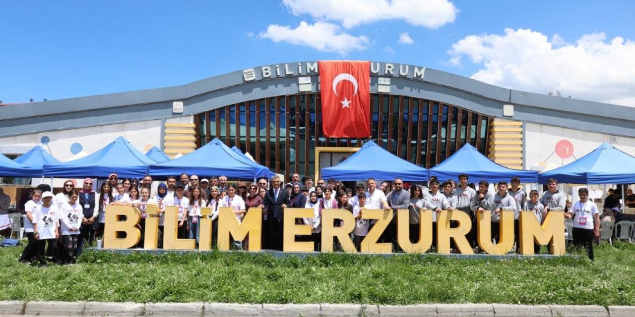 Bilim Fuarları Festivali Erzurum’da büyük bir coşkuyla gerçekleştirildi