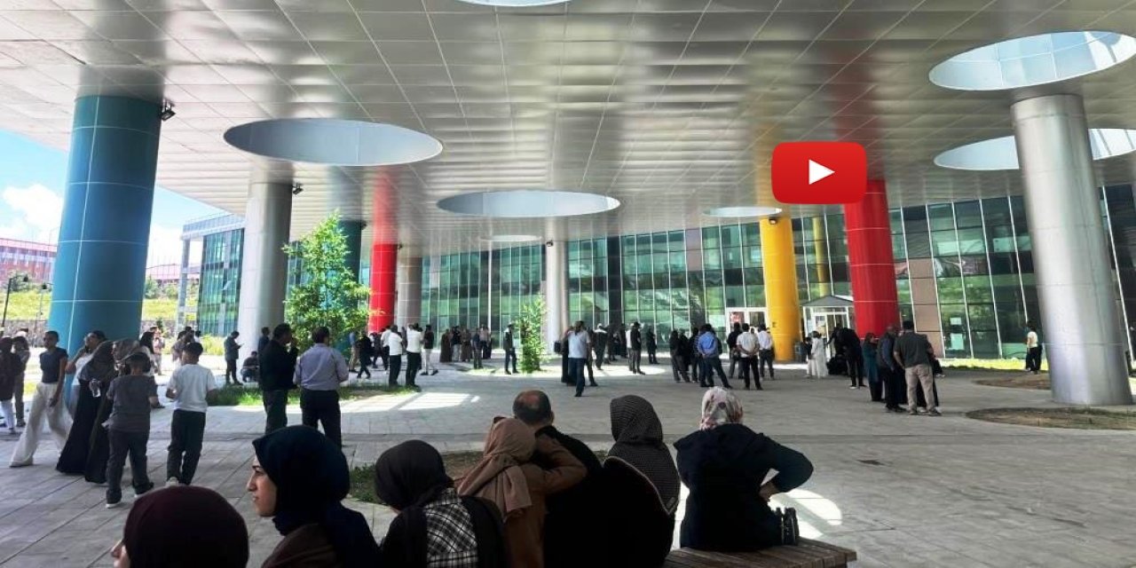YKS’de son dakika koşusu kamerada
