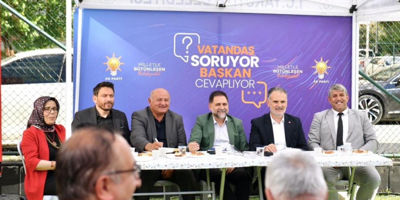 Vatandaş sordu, Başkan Uçar cevapladı