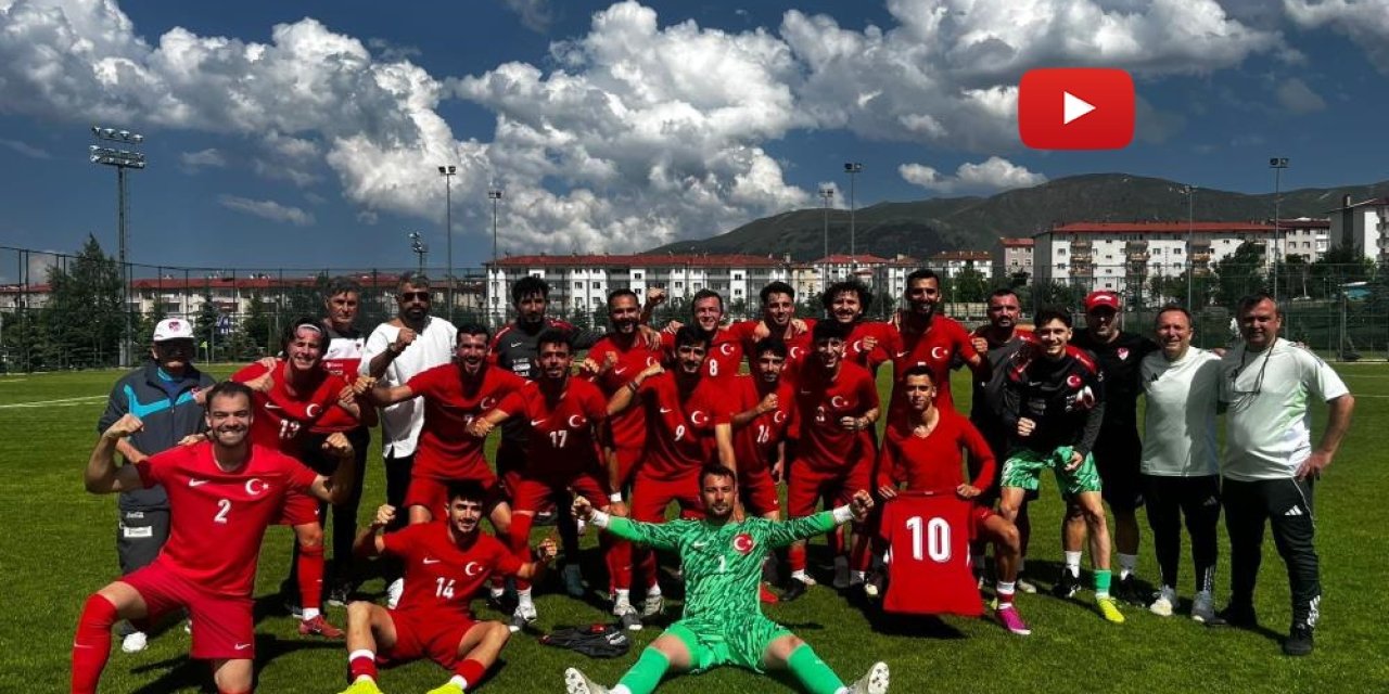 UEFA Regions' Cup Bölge Karmaları Türkiye Birinciliği Erzurum'da başladı