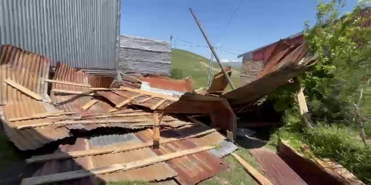 Sel ve kasırga peş peşe geldi