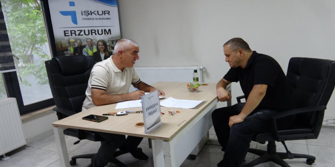 Erzurum'da engelli istihdam günleriyle işveren ve adaylar buluşturuluyor