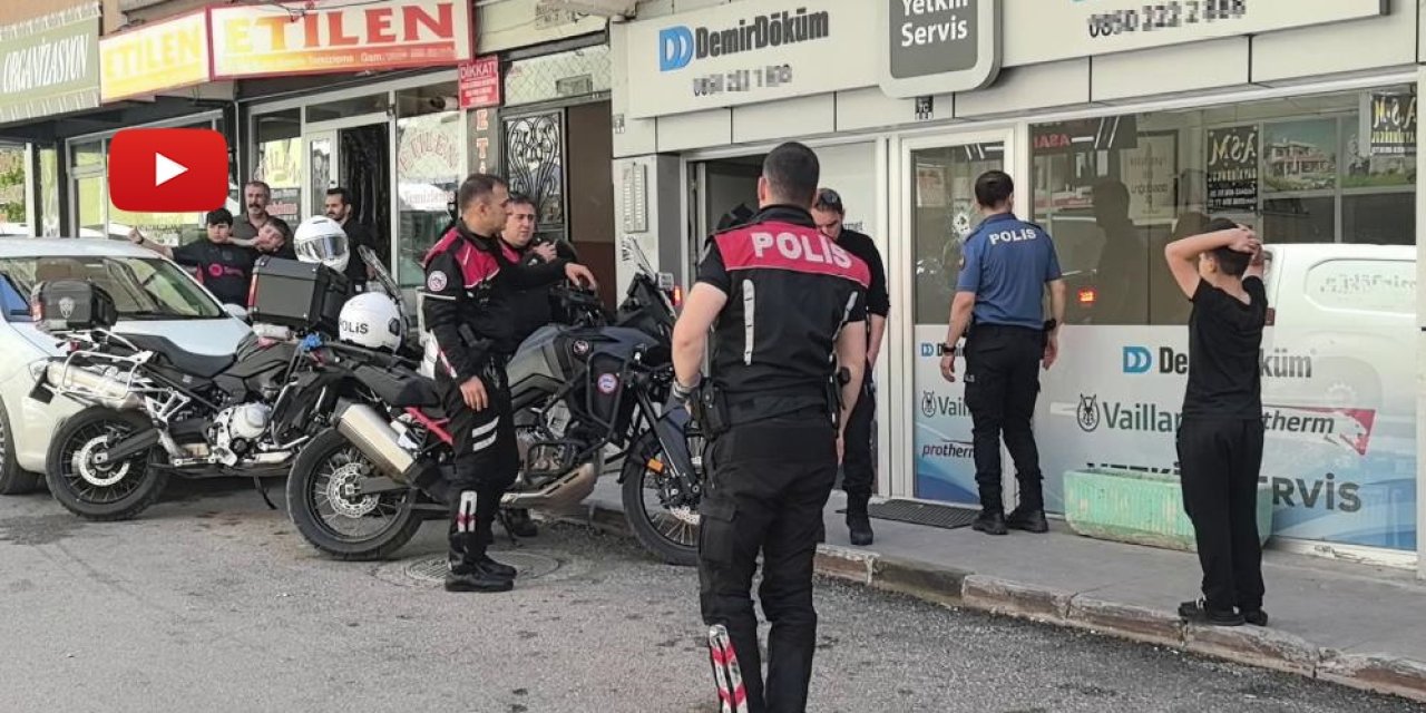 Erzurum'da iş yerine silahlı saldırı