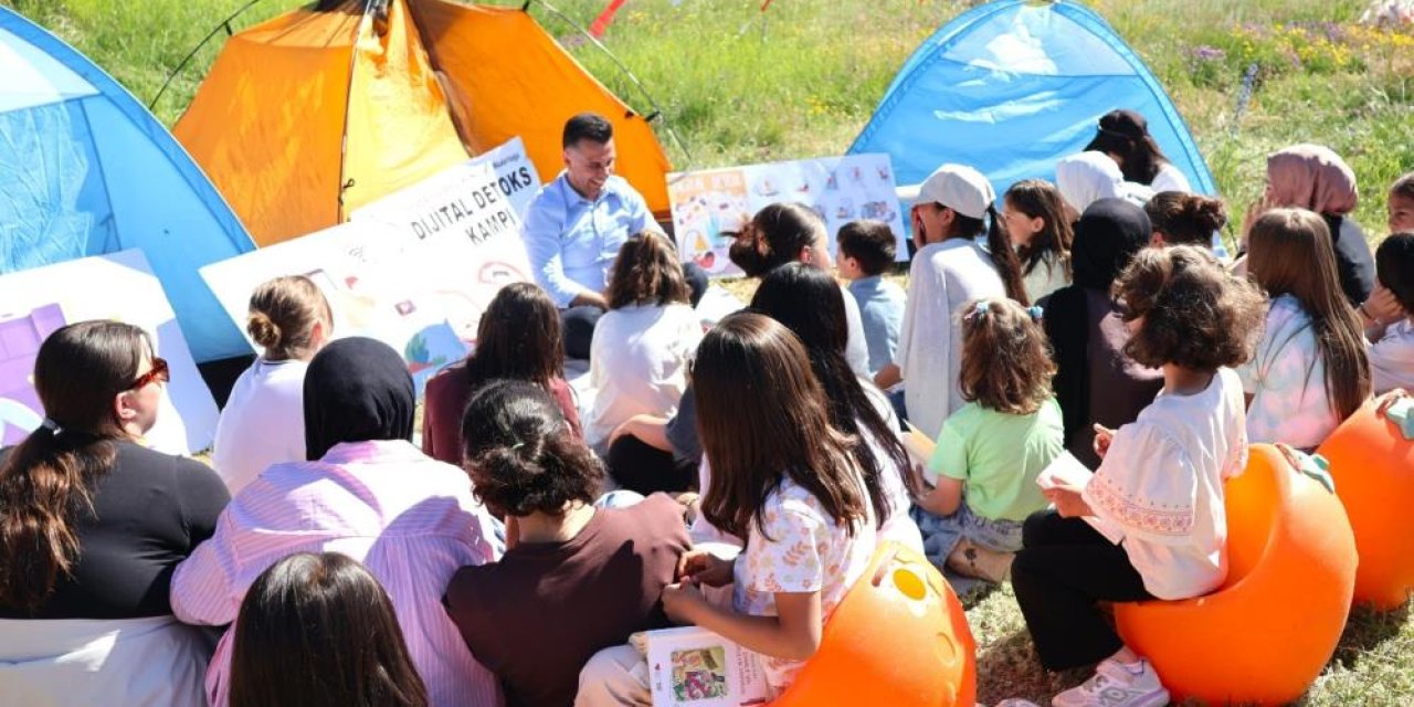 Erzurum'da çocuklar ve gençler için dijital detoks kampı düzenlendi