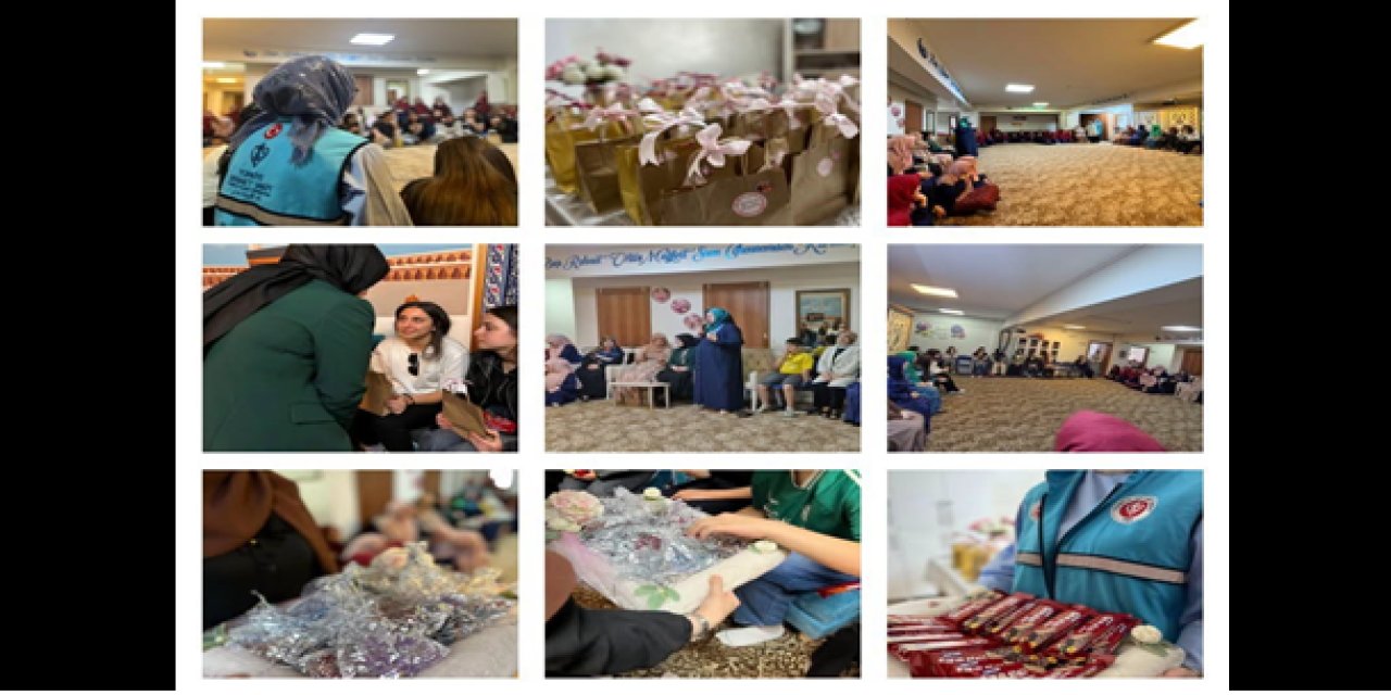 Erzurum’da hanımlardan anlamlı buluşma
