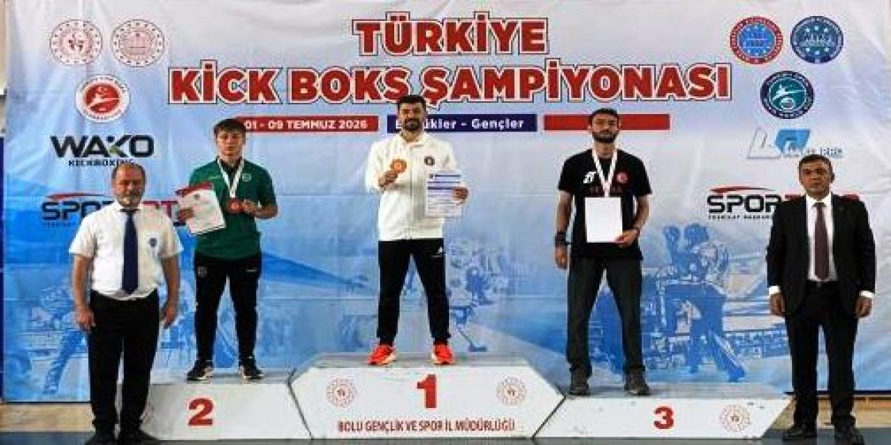 Türkiye Şampiyonası'nda çifte madalya