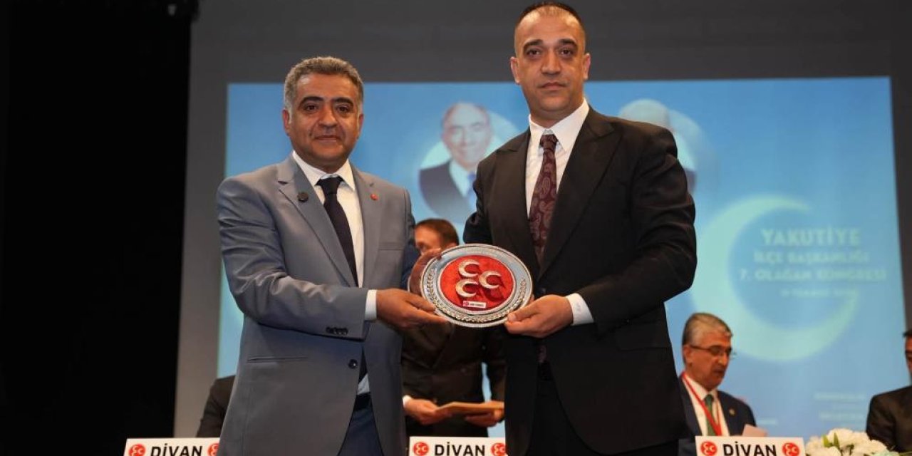 MHP Yakutiye ilçe kongresi yapıldı: Sinan Demir yeniden başkan