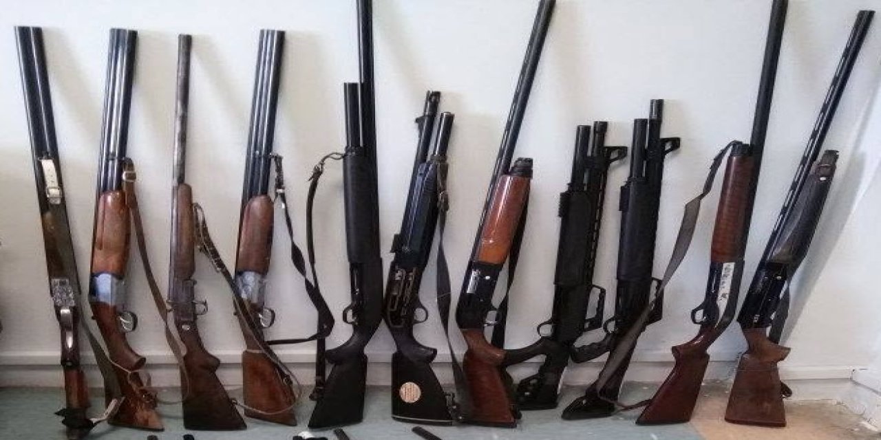 Yasa dışı avcılıkta kullanılan 30 tüfek satışa çıkarılıyor
