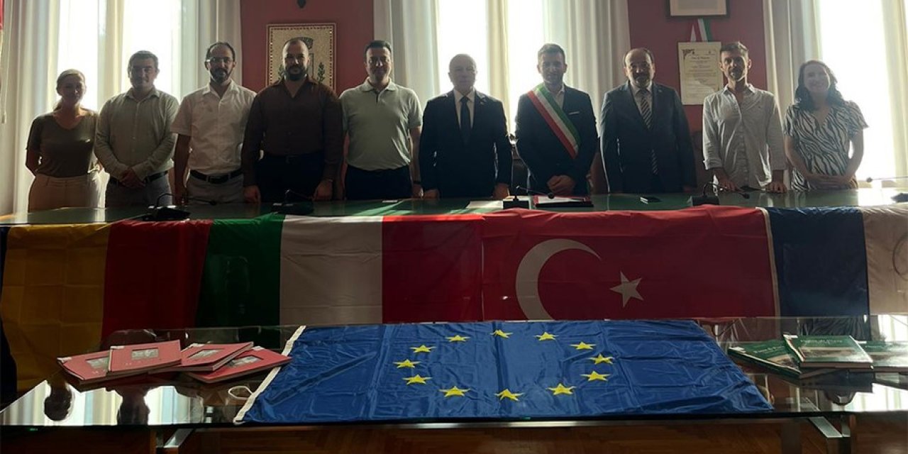 IMPACT HUB projesi kapsamında İtalya'da uluslararası iş birliği temasları gerçekleştirildi