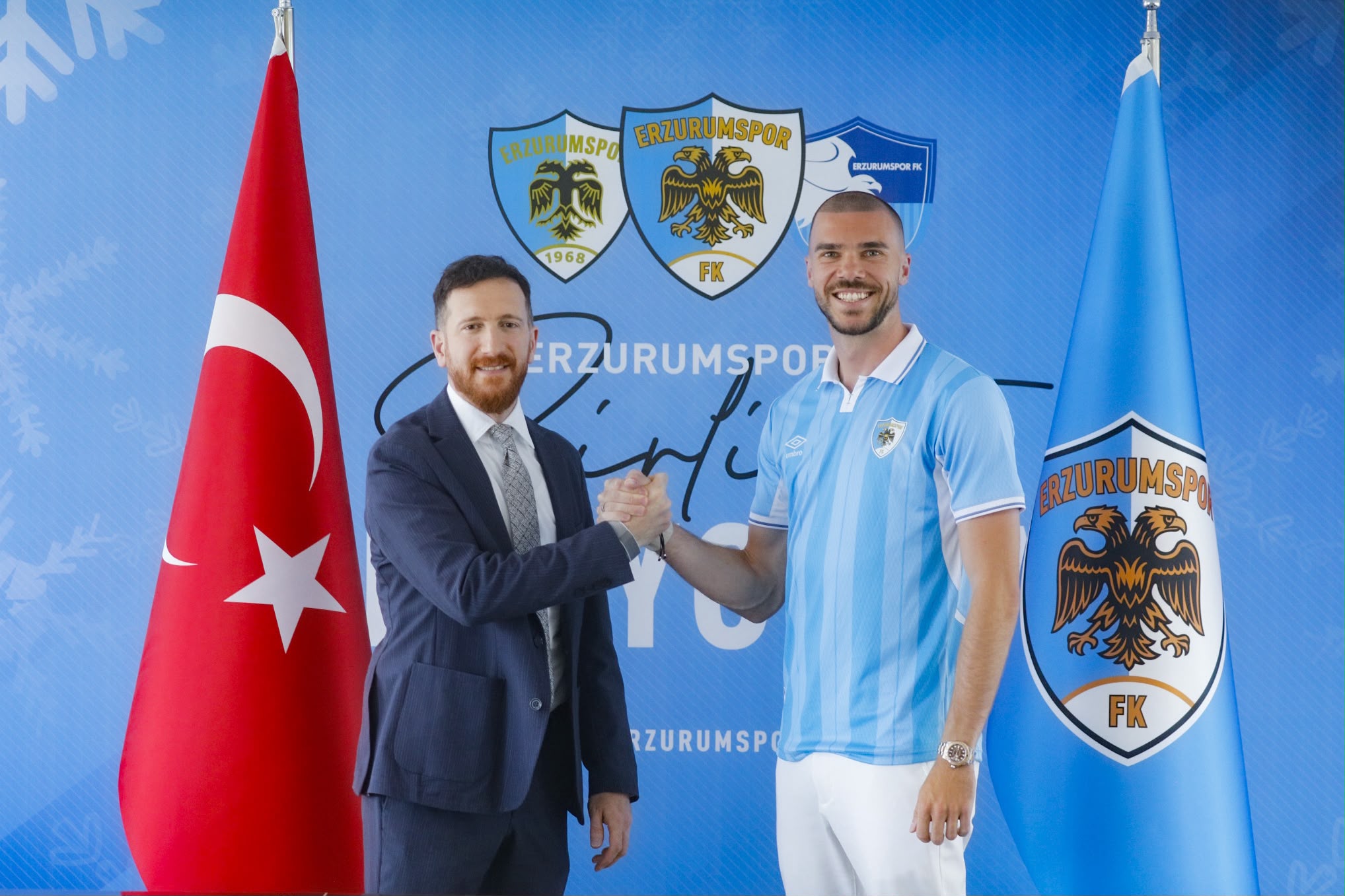 Erzurumspor, Bosna Hersekli Stoper Nihad Mujakic'i Kadrosuna Kattı