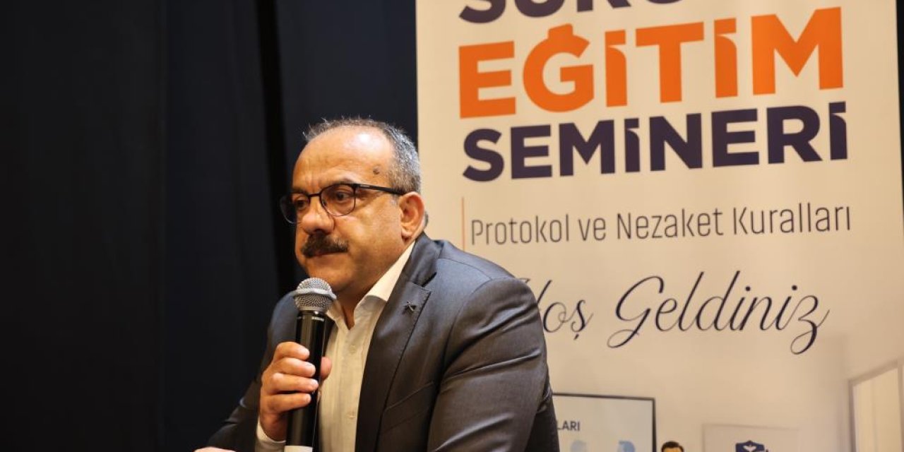 Büyükşehir Belediyesi’nden toplu taşıma personeline eğitim