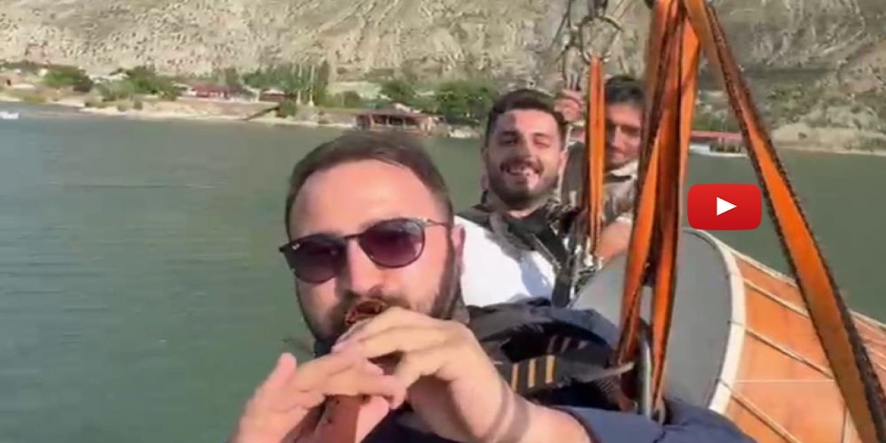 Davul zurnayla zipline keyfi