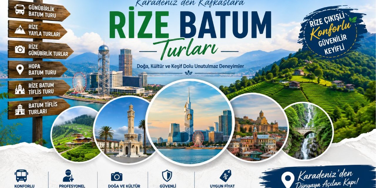 Hopa Batum Turu İle Sınır İlçelerinden Günübirlik Gürcistan Keyfi