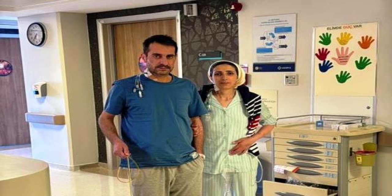 19 yıllık eşine karaciğerini verdi