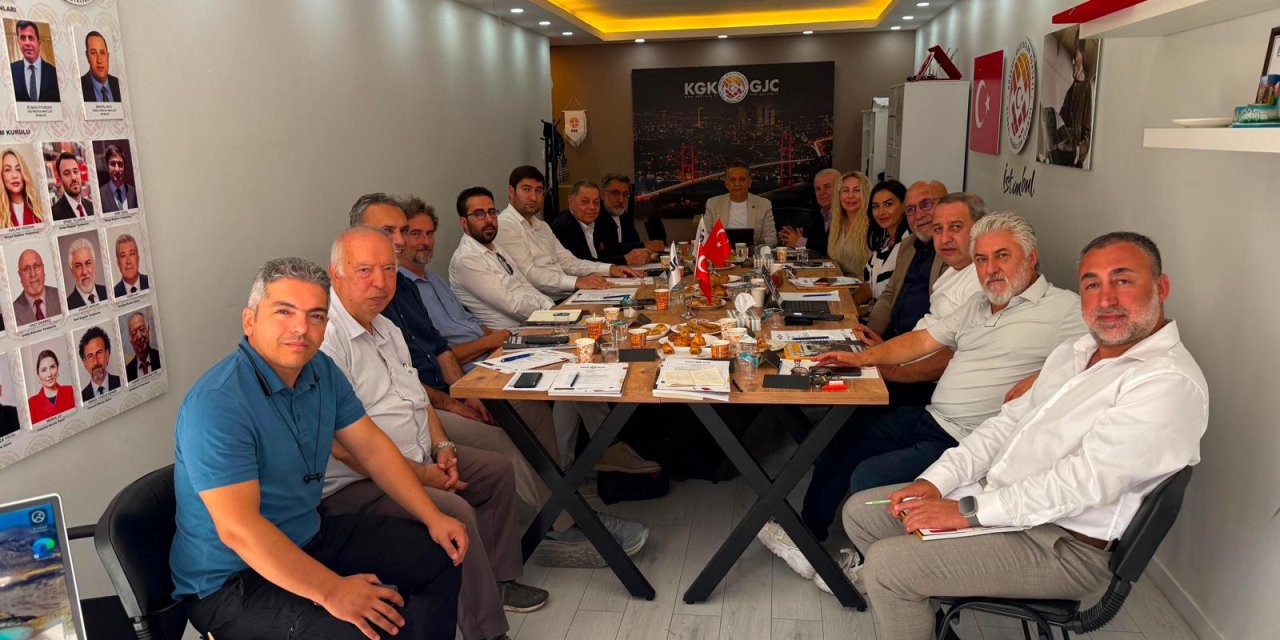 KGK yeni yönetimi görev bölümü yaptı.