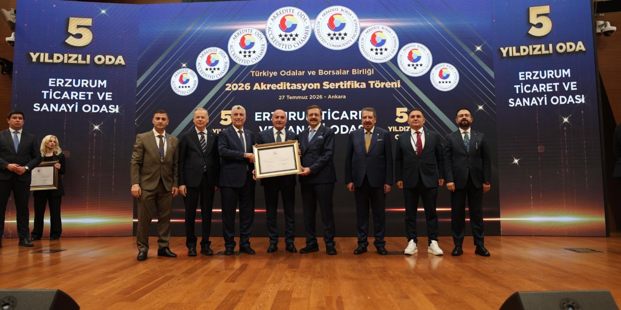 ETSO, TOBB Akreditasyon Sisteminde 5 Yıldızlı Oda Statüsüne Yükseldi