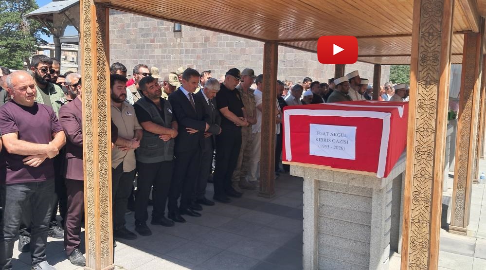 Kıbrıs Gazisi Fuat Akgül son yolculuğuna uğurlandı