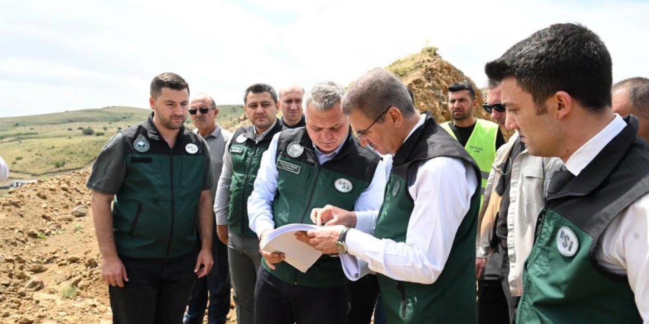 Gerek Göleti'nde 2027 su tutulacak