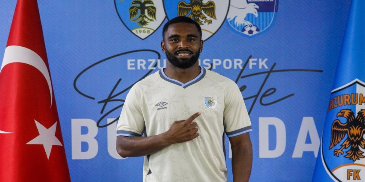 Gyrano Kerk, Erzurumspor FK'nın ikinci Surinamlı futbolcusu oldu