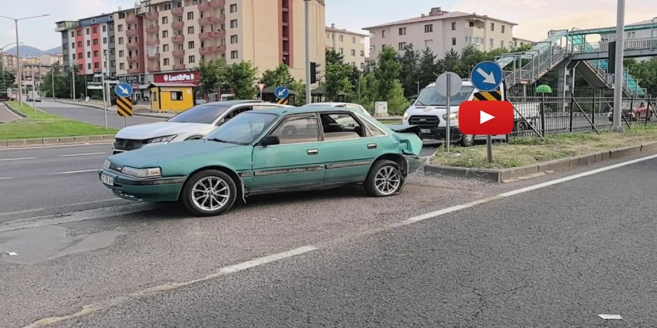 Erzurum'da zincirleme trafik kazası: 3 yaralı