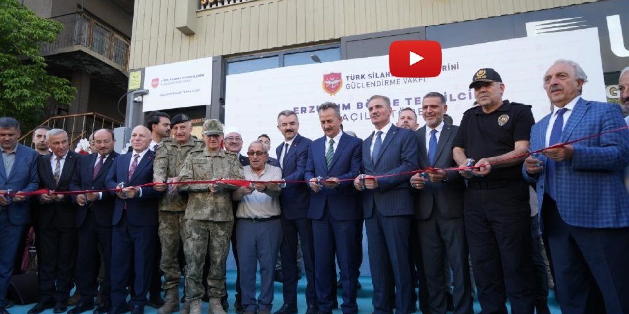 TSKGV Erzurum Bölge Temsilciliği açıldı