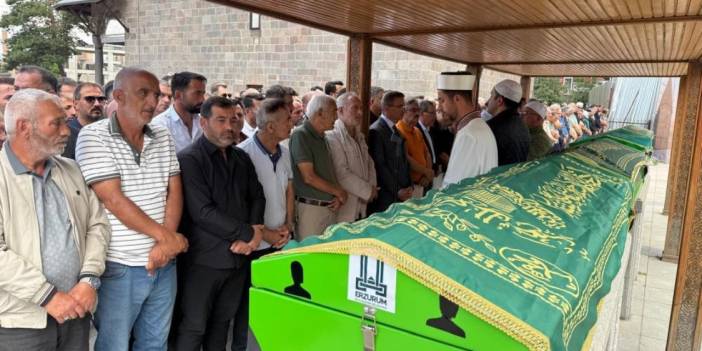 Erzurum’da acı gün! Hüsamettin Yiğit son yolculuğuna dualarla uğurlandı