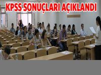 KPSS sonuçları açıklandı