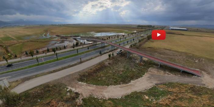 Erzurum’da kazalara karşı dev adım! Hayvanlar için yapılan ekolojik köprü tamamlandı