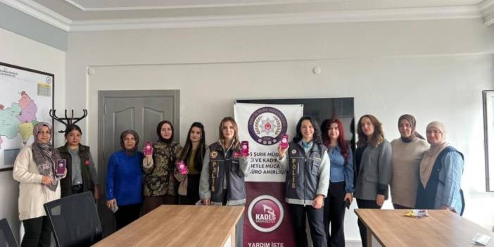 Erzurum’da kadın personele KADES eğitimi: Acil durumda tek dokunuşla yardım