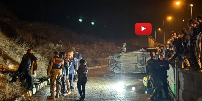 Erzurum’da otomobil 50 metrelik şarampole yuvarlandı: 1 ölü, 3 yaralı