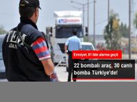 Erzurum'da da Bombalı Araç Alarmı...