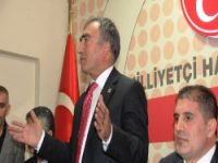 MHP'li Öztürk Erzurum'da CHP'yi eleştirdi...