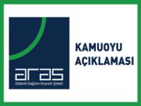 ARAS EDAŞ'tan Kamuoyuna Önemli Açıklama